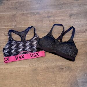 Two Victoria’s Secret sports bras